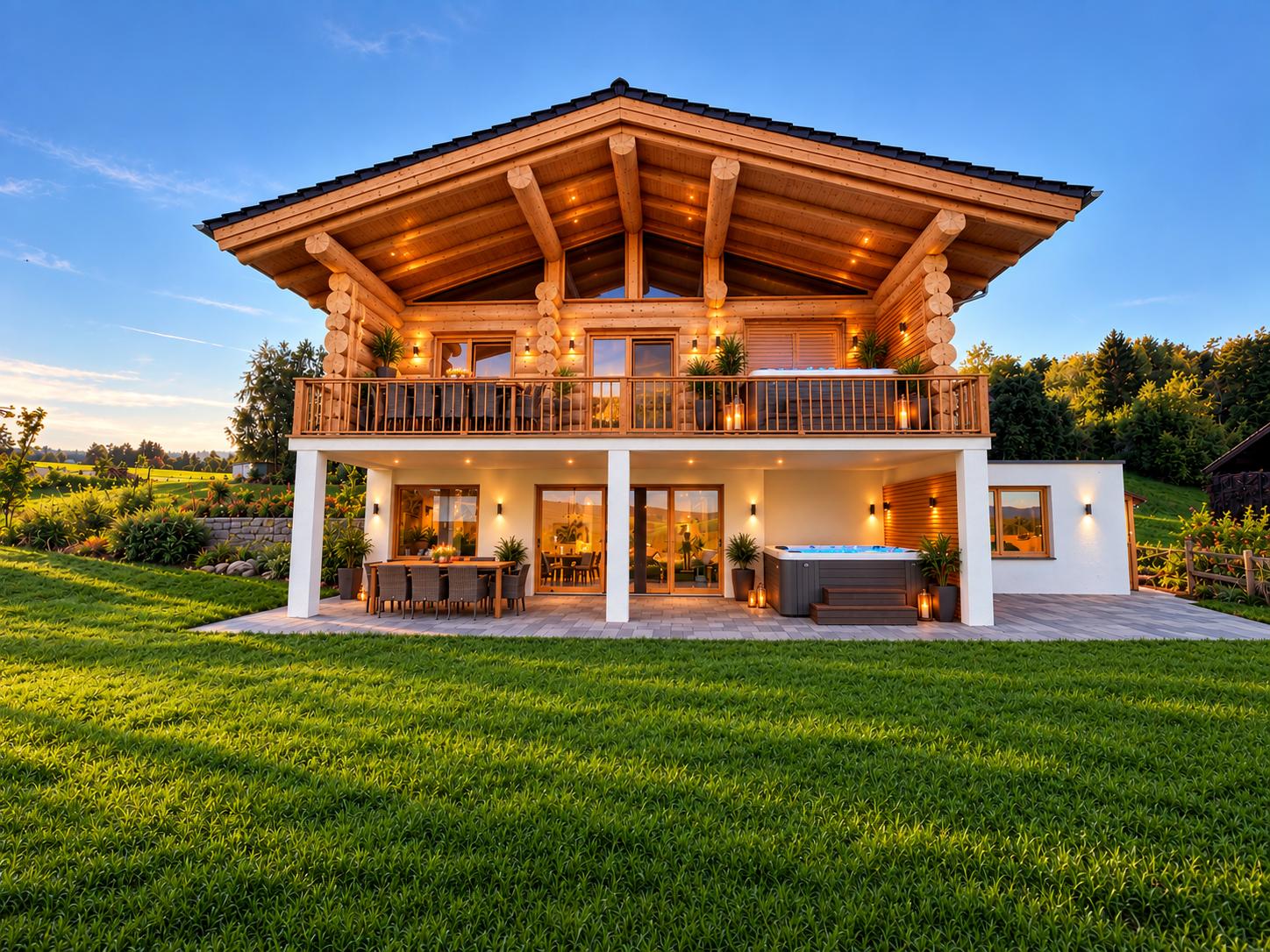 Chalet Bergblick inmitten der Natur